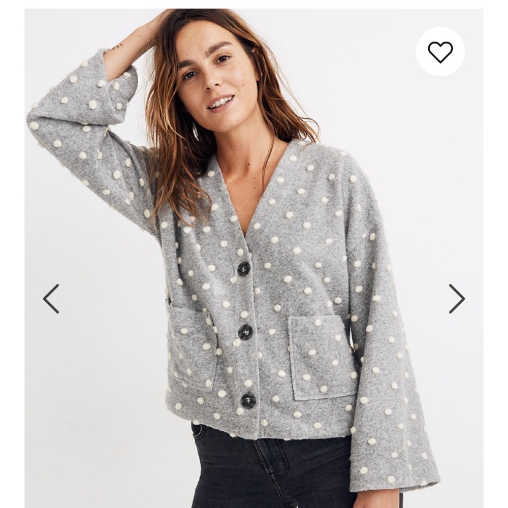 BNWT Madewell Texture & Thread Cardigan